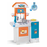 Cozinha Completa Infantil Geladeira Forno Fogao C Água