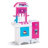 Cozinha Infantil Completa C Torneirinha Sai Água Magic Toys