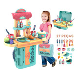 Cozinha Infantil Completa Fogãozinho Panelinha Kit