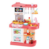 Cozinha Infantil Completa Vapor Painel Touch