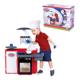 Cozinha Infantil Fogao  Panelinhas Menino