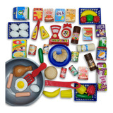 Cozinha Infantil Frigideira Gourmet Super Feirinha
