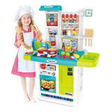Cozinha Infantil Grande Completa Painel Touch