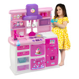 Cozinha Infantil Master Magic Toys Brinquedo Com Acessórios