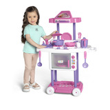 Cozinha Infantil Riva Chef Completa Pia Fogãozinho Forno