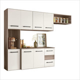 Cozinha Juliete Suspensa 7pt 2gav Cav Nat Off White Nicioli
