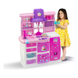 Cozinha Master Super Completa Infantil Saí Água Magic Toys