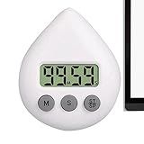 Cozinha Para Cozinhar Temporizador Chuveiro à Prova D água Dispositivos Cronometragem Com Display LCD E Ventosa Para Sala Aula Exercícios Chuveiro Cozinha Junipi