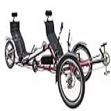 Cozytrikes Triciclo Elétrico Em Tandem Para