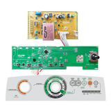 Cp Placas Eletrônicas Kit Placa Maquina De Lavar Consul Facilite 10kg Com Adesivo 127 220v