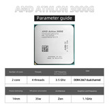 Cpu Amd athlon Gaming X2 Dual core Quad thread 3000g 3 5 G