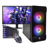 Cpu Gamer Completa Core I7 16gb Ssd 480gb Vga 2gb Monitor 19