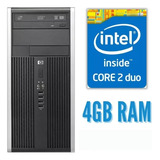 Cpu Hp 6000 Core 2 Duo 3 00ghz S hd 4gb Ram Funcionando