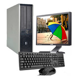 Cpu Hp Compaq Core 2 Duo 4gb Ssd 120gb Monitor 17