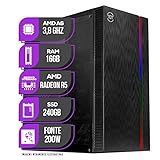 CPU PC Mancer AMD A6 3 8GHZ 16GB Memoria Ram SSD 240GB