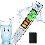 Craft911 Recém Atualizado Medidor TDS Testador Digital De água Para água Potável Aquário Piscina Hidroponia 3 Em 1 Rápido E Preciso TDS PPM Medidor EC 0 9999 Testador Digital De água De