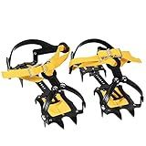 Crampons Strap Binding Ice Grips Grampos De 10 Dentes Antiderrapantes Para Caminhadas