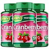 Cranberry 3 Unidades De 120 Cápsulas Unilife