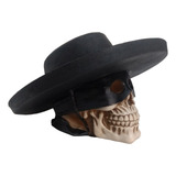 Crânio Zorro G Caveira Esqueleto Resina