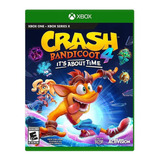 Crash Bandicoot 4 Its About Time Standard Edition Activision Xbox Series X s Digital