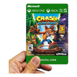 Crash Bandicoot N  Sane Trilogy Xbox Series E One 25 Dígitos