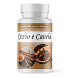 Cravo E Canela Produto Em Capsulas 500mg 100 Natural 12 Pts