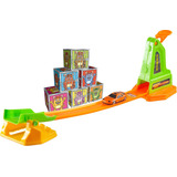 Crazy Streets Crash Pista Lançador Corrida Brinquedo Bs Toys Cor Colorida