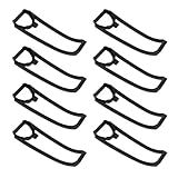 Create Idea 8 Peças De Protetores De Hélice Profissionais Para Drone Kit De Acessórios Compatíveis Com Quadricóptero Z908 Pro 7 7 Cm Preto