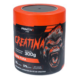 Creatina 100 Pura 300g Monohidratada E Micronizada Em Pó Sem Sabor Primitive Labs