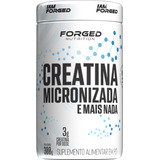 Creatina Micronizada 100 Pura 300g Forged Nutrition Sabor Natural
