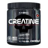 Creatina Monohidratada Pura Pote 300g Creatine Black Skull Sabor Sem Sabor