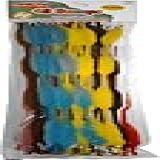 Creative Arts By Charles Leonard Hastes De Chenille Com Batidas 6 Mm X 30 Cm Cores Sortidas 48 Bolsa 65048