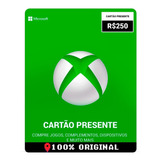 Crédito Gift Card R 250 Reais