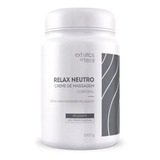 Creme De Massagem Neutro Vitta Relax 1kg Tipo De Embalagem Pote