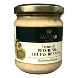 Creme De Pecorino E Trufa Branca Savitar 180g Italiano
