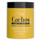 Creme De Pentear Cabelos Cacheados Trigos Profissional 500g