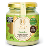 Creme De Pistache Haoma Cream Com Chocolate Branco 220g
