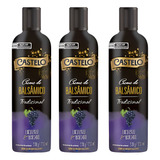 Creme De Vinagre Balsâmico Castelo 230ml Kit C 3 Unidades