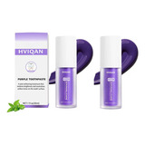 Creme Dental Branqueador E Reparador Roxo Pacote De 2 Peças