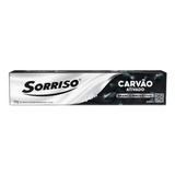 Creme Dental Clareador Com Carvão Ativado 90g Sorriso