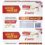 Creme Dental Colgate Total 12 Clean Mint 90g Leve 12 Pg 10
