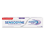 Creme Dental Rápido Alívio Sensodyne Proteção Duradoura Para Dentes E Gengivais Sensíveis 90g