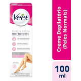 Creme Depilatório Veet Pure Fresh Pele Normal 100ml