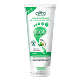 Creme Esfoliante De Limpeza P Os Pés Flores E Vegetais 200g