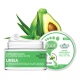 Creme Esfoliante De Limpeza Pés Flores E Vegetais 250g