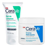 Creme Hidratante 473ml Gel De Limpeza 40g Cerave