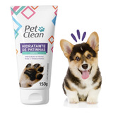 Creme Hidratante De Patinhas Patas Cães Gato Pet Clean 150g