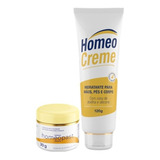 Creme Hidratante Homeopast E Homeocreme kit Dia E Noite Tipo De Embalagem Plástico