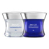 Creme Kit Hidratante Facial Diurno Fps 30 Noturno Payot Payot Tratamento Dia noite De 45g 30 Anos Kit X 2 Unidades