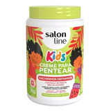 Creme Para Pentear Kids Cachos Definidos Salon Line